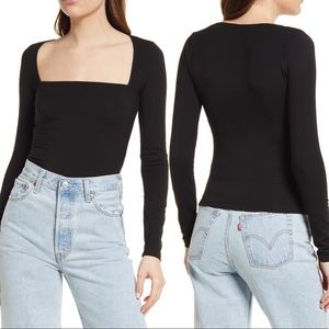 Reformation ‘Walter’ Long Sleeve Top Shirt Sz S NEW!